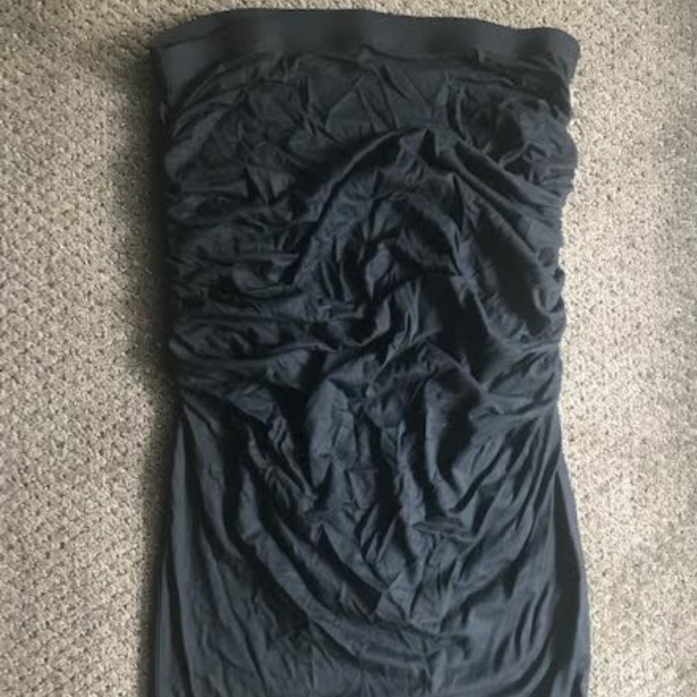 Shirred T-shirt Midi Skirt from Three Dots